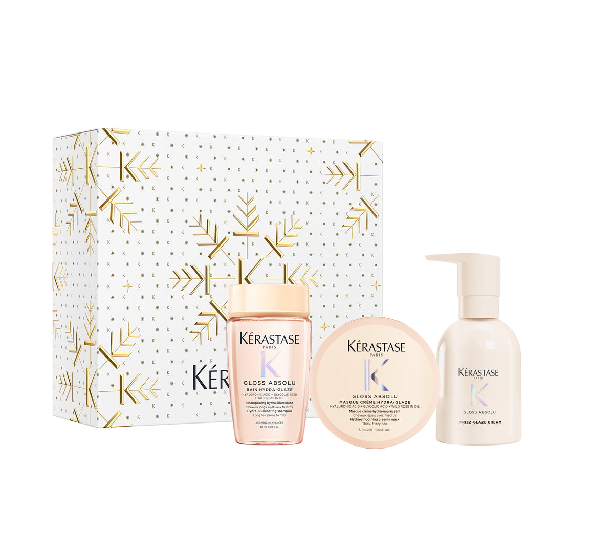 Gloss Absolu Holiday Trio Set for Thick, Glossy Hair